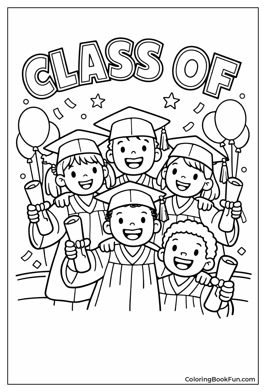 Group Showing Diplomas