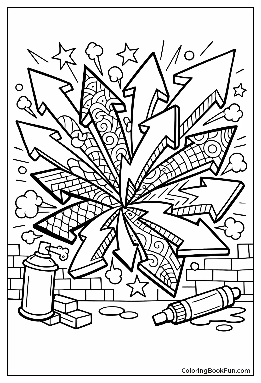 Exploding Arrows in Circles