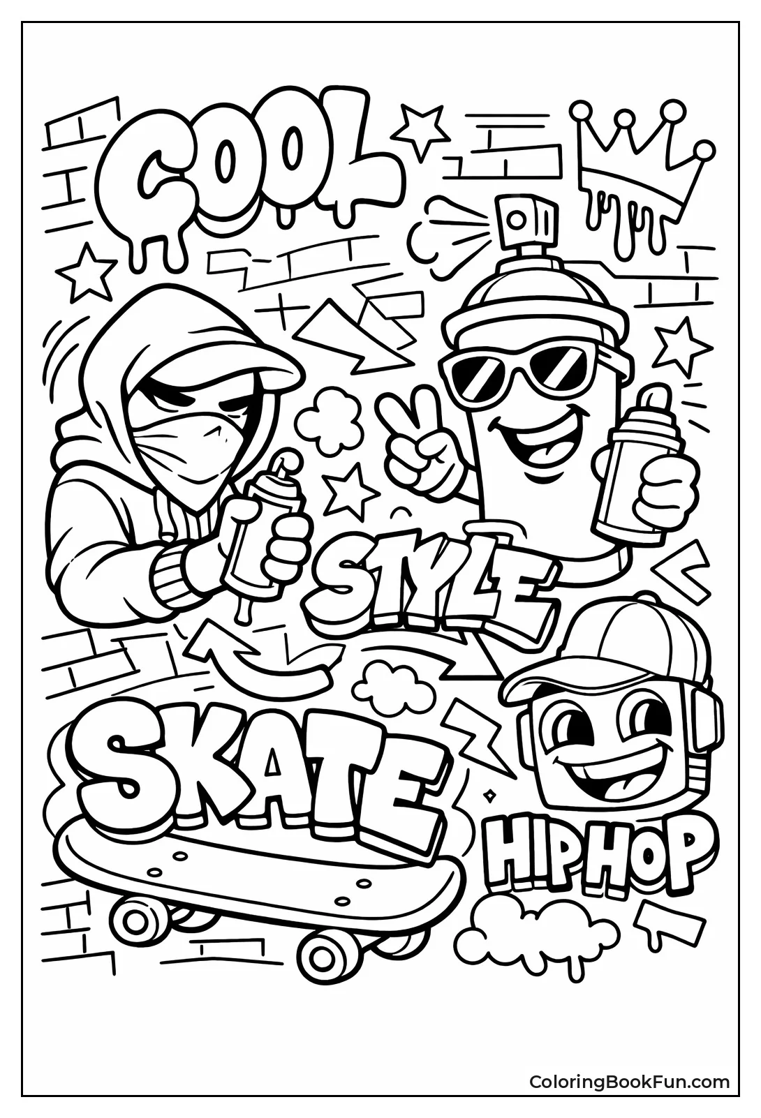 Graffiti Cartoon Characters