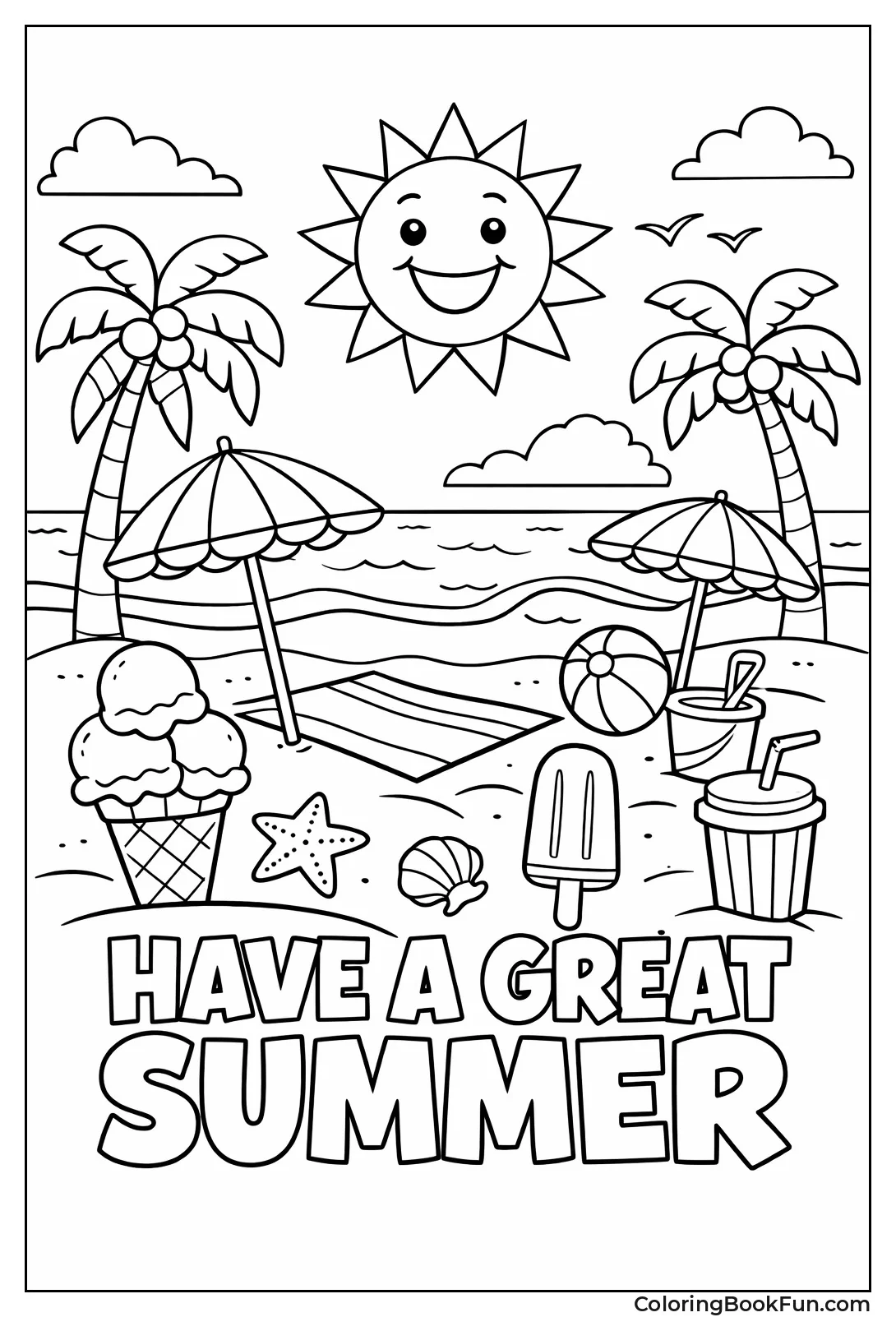 Cheerful Summer Greeting