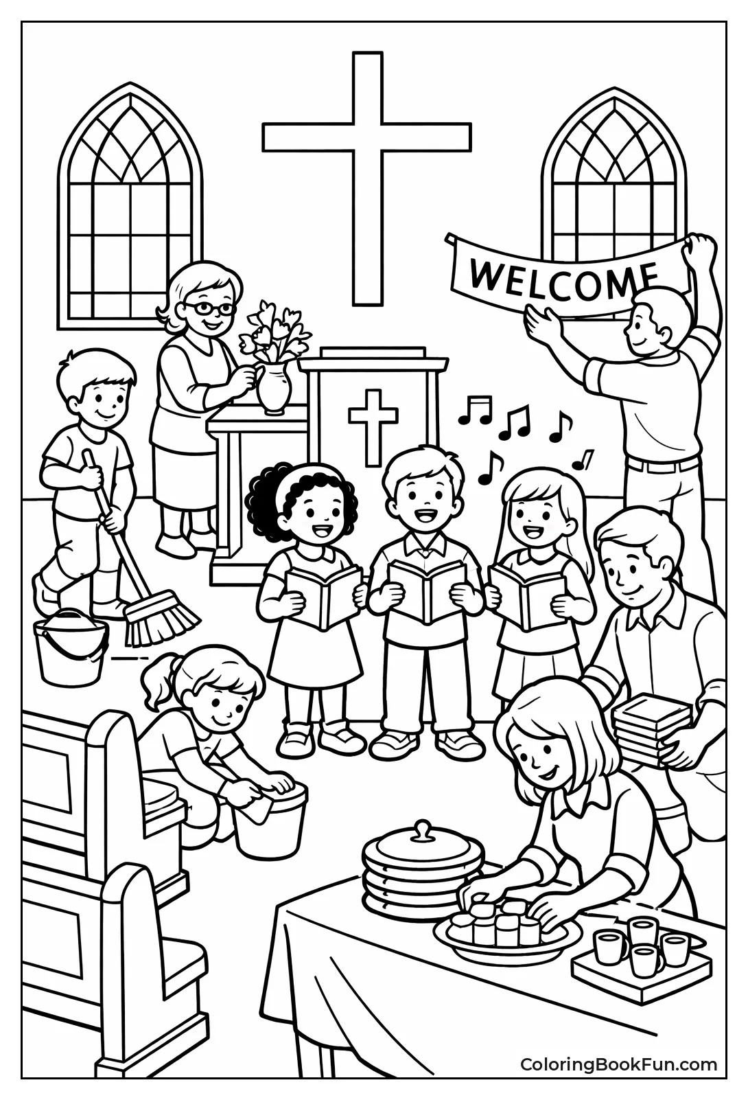 Group Cleans for Worship