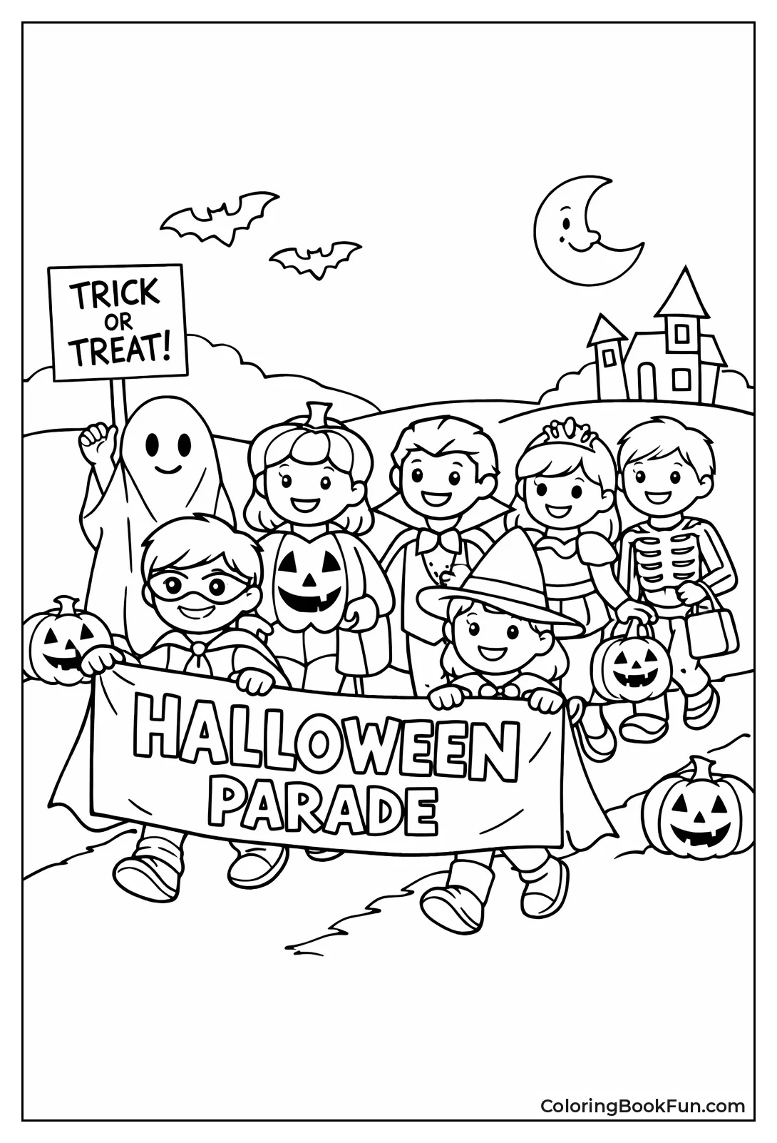 Kids March in Parade