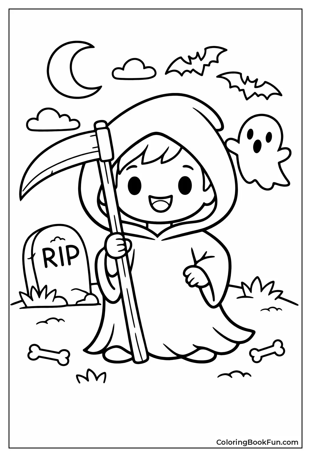 Friendly Reaper with Scythe