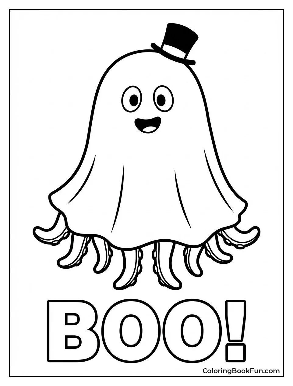 Oswald Dresses as Ghost