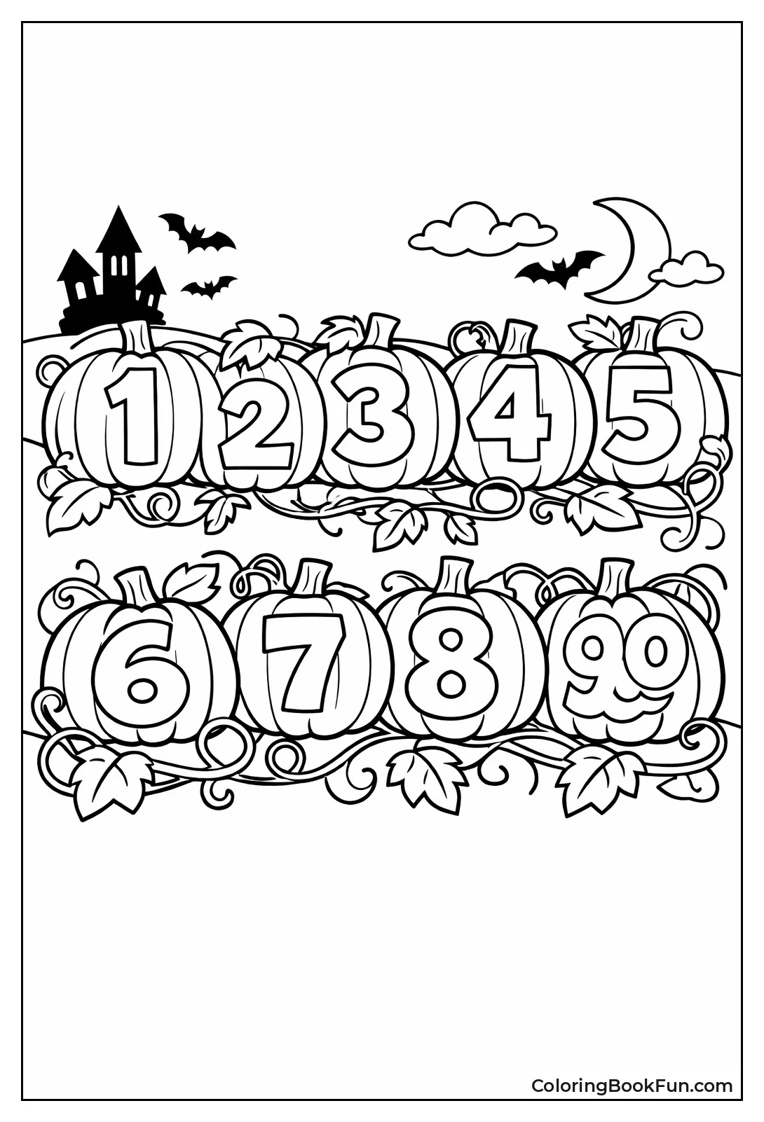 Pumpkin Numbers for Halloween