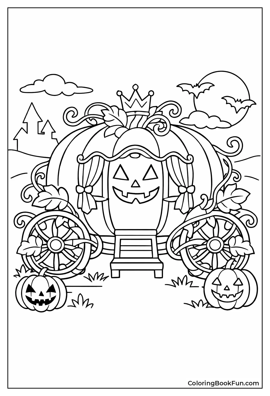 Magical Pumpkin Turns Carriage