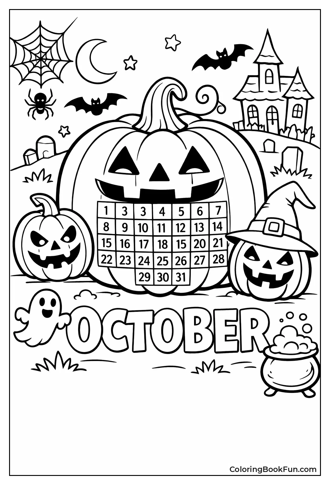 Pumpkin Counts Halloween Days