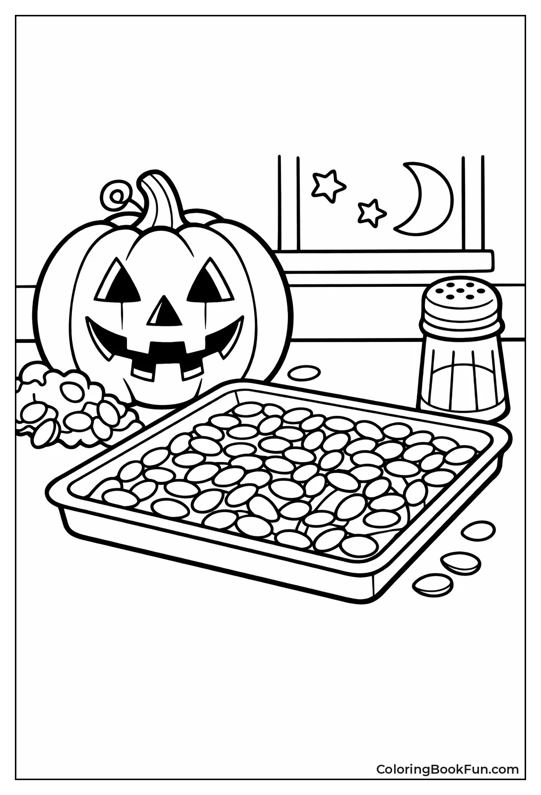 Roasting Pumpkin Seeds Tray