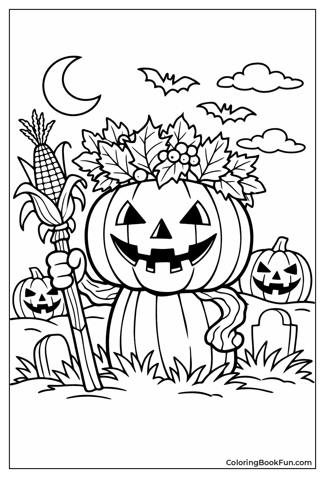 Crowned Pumpkin King Poses