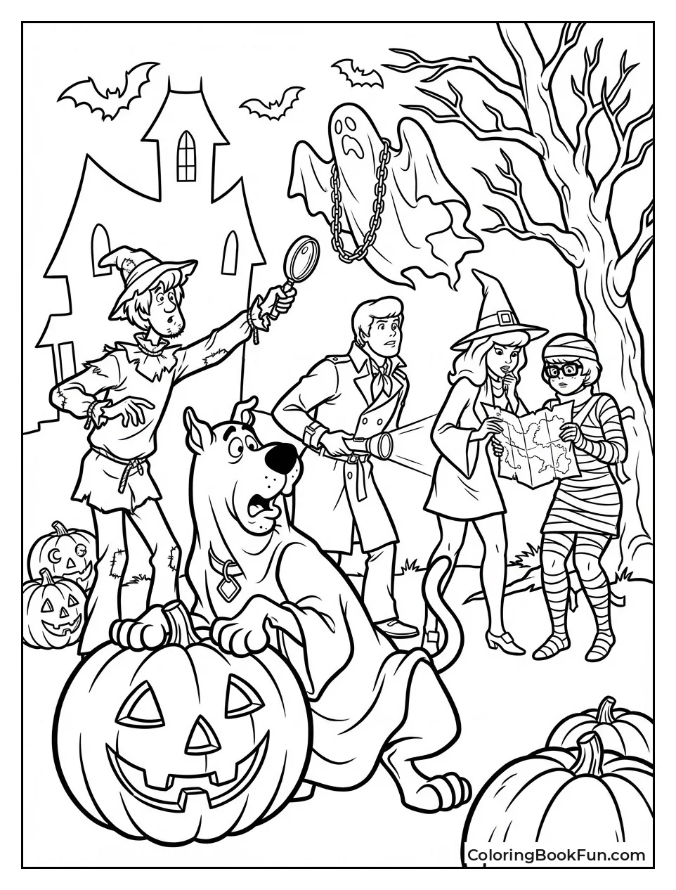 Scooby Solves Halloween Ghost Mystery