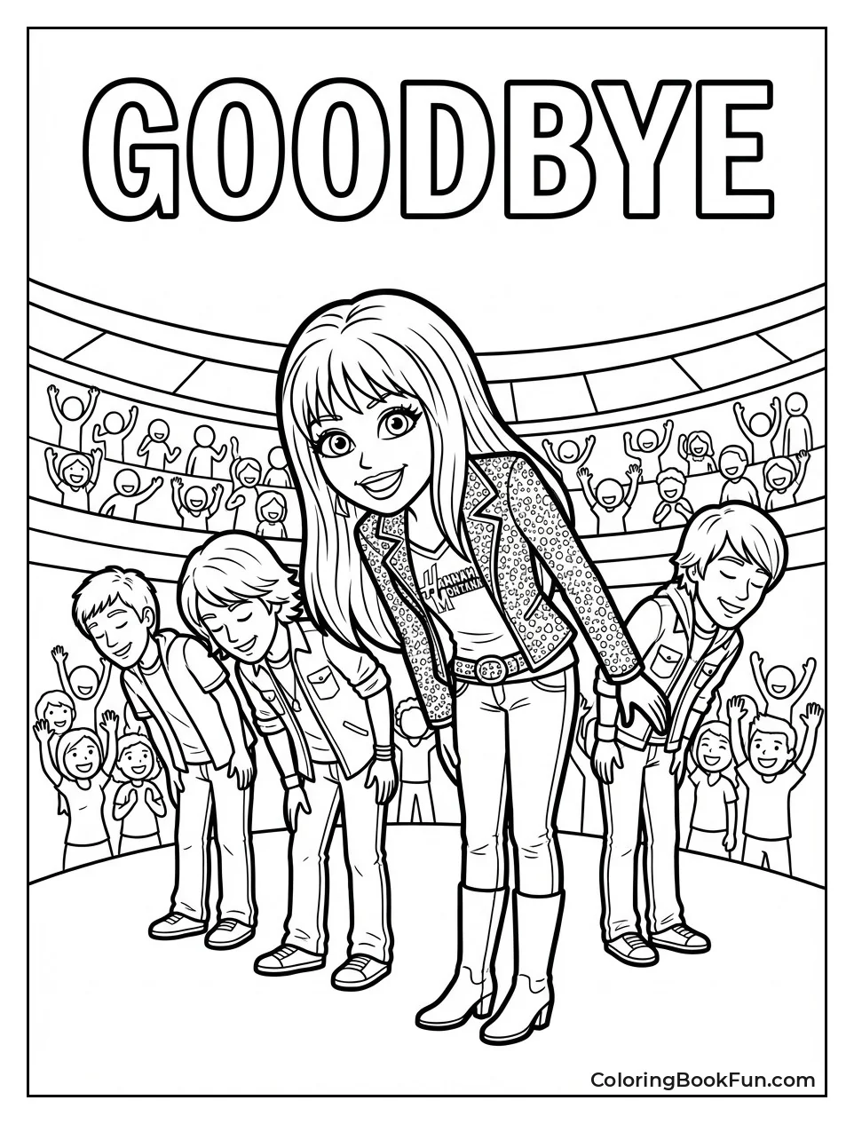 Hannah Bows on Stage