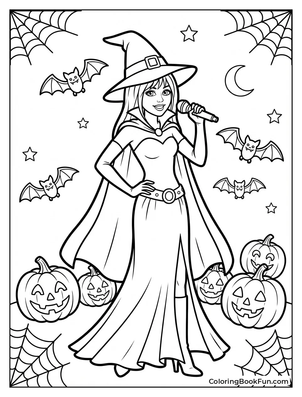 Hannah Wears Halloween Costume