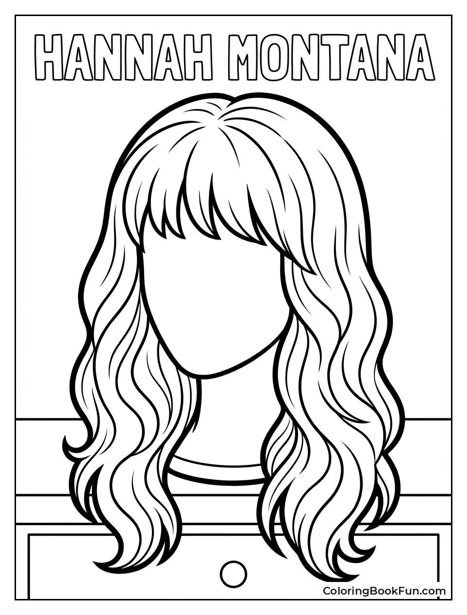 Blonde Wig on Mannequin