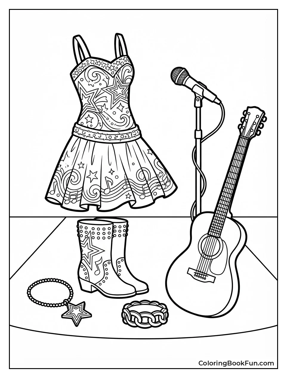 Sparkly Outfit for Stage