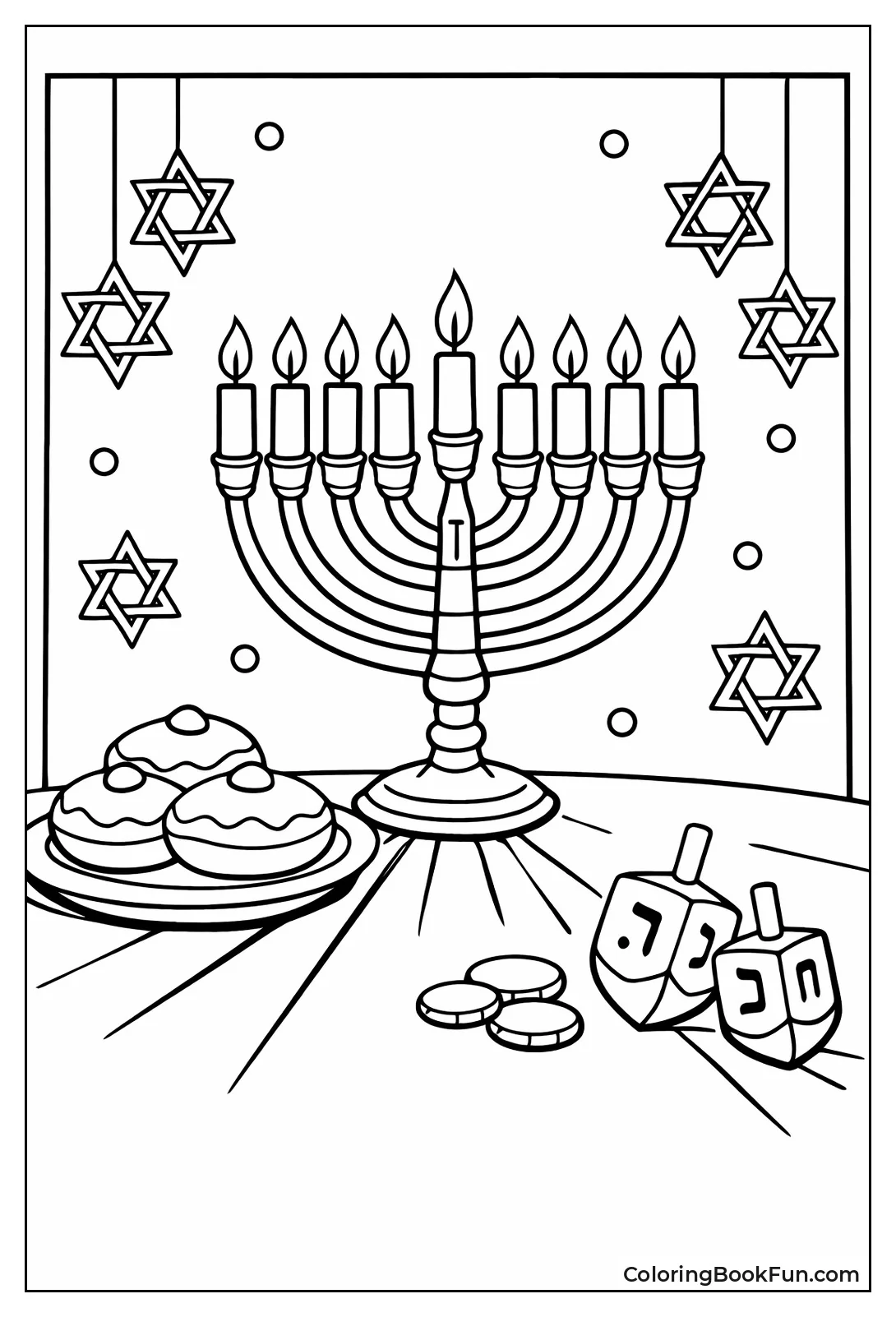 Candles Light Dark Room