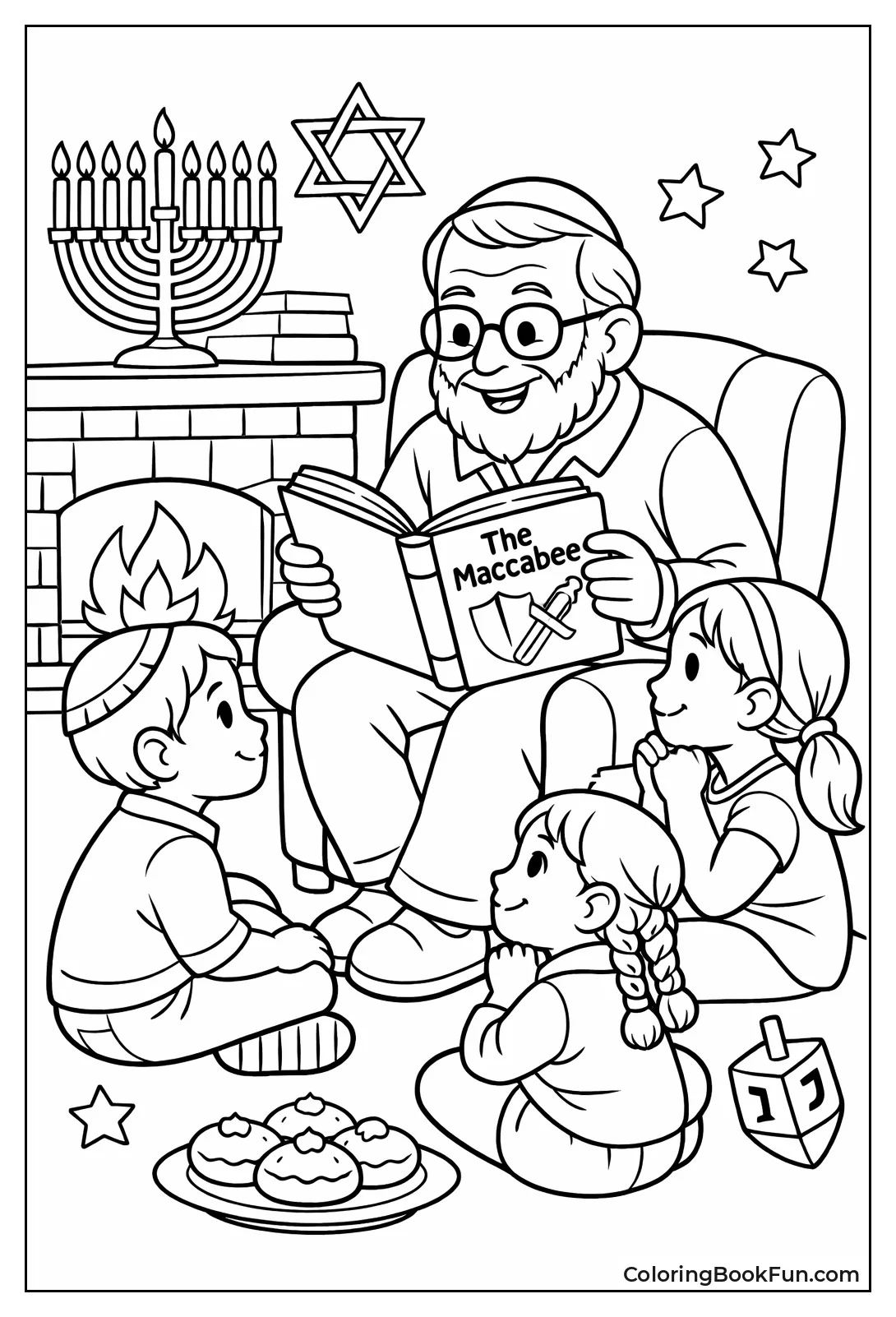 Grandpa Reads Maccabee Story