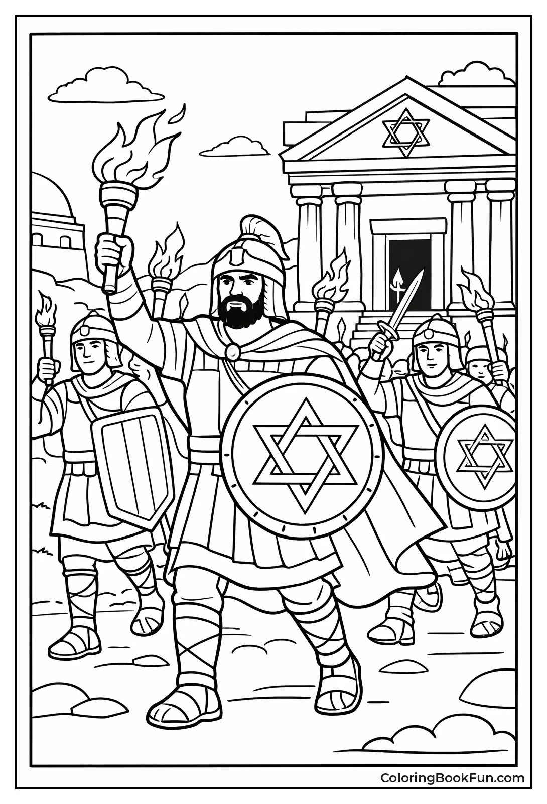 Maccabees March with Torches