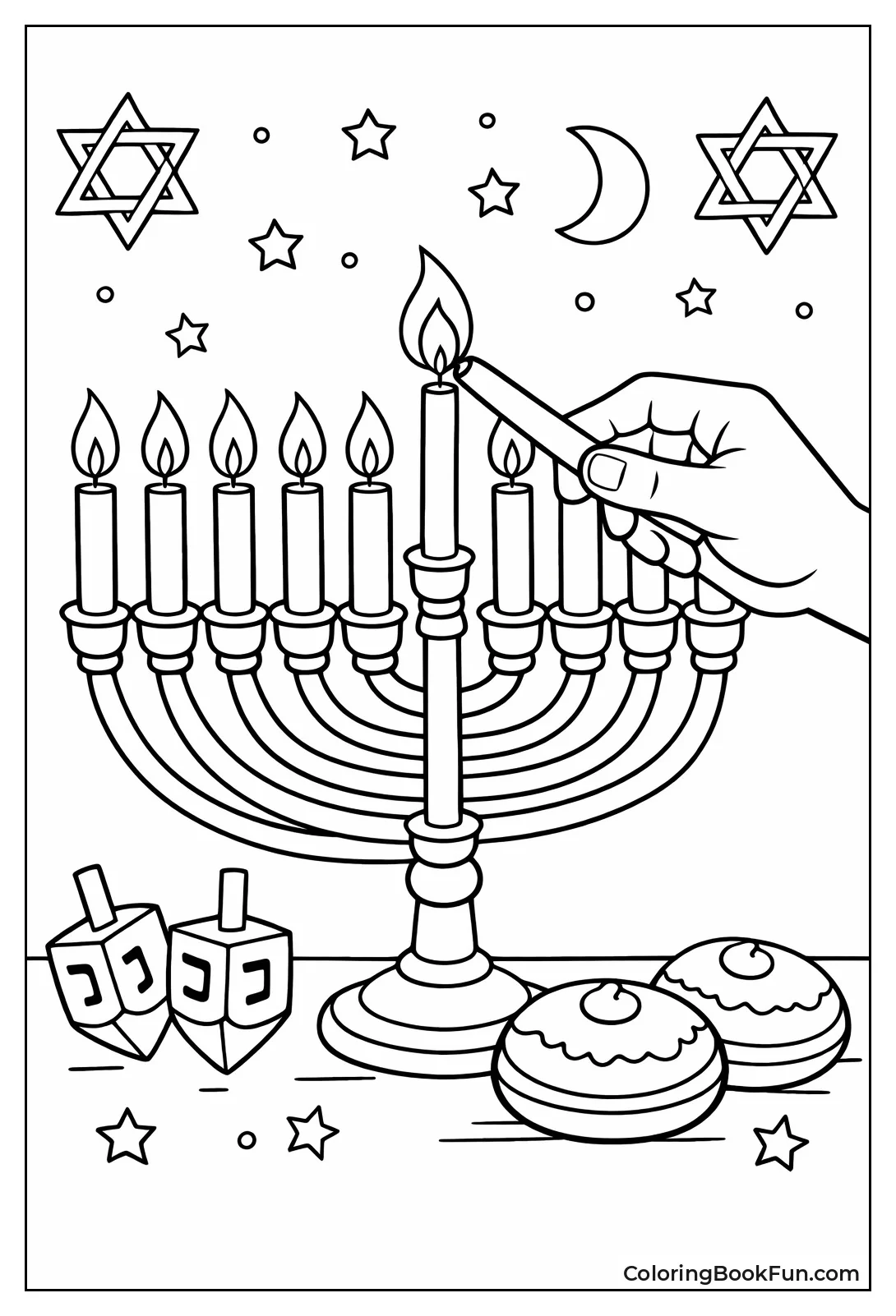 Shamash Lights Other Candles