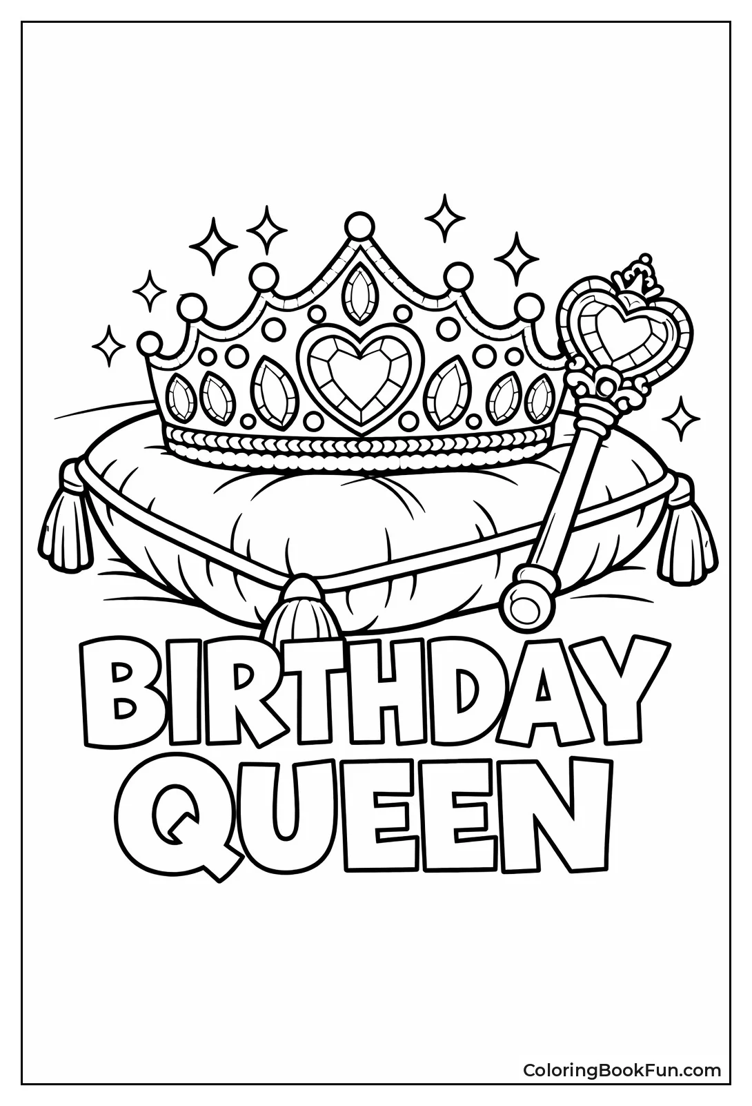 Sparkling Birthday Crown