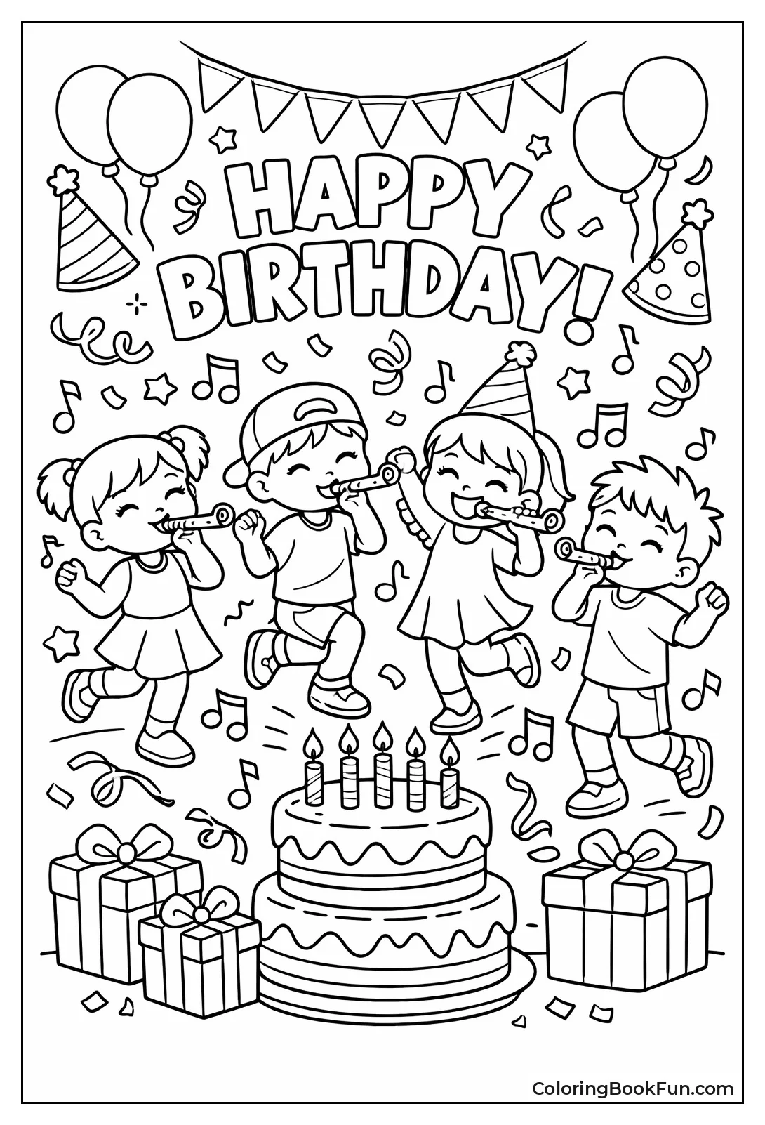 Kids Dancing at Party