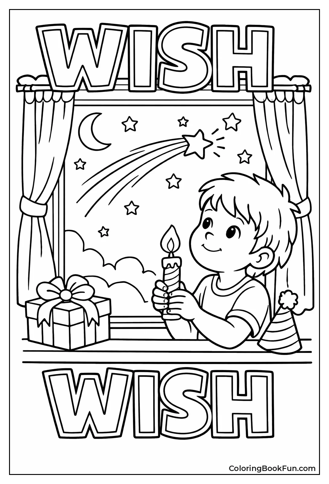 Kid Sees Shooting Star