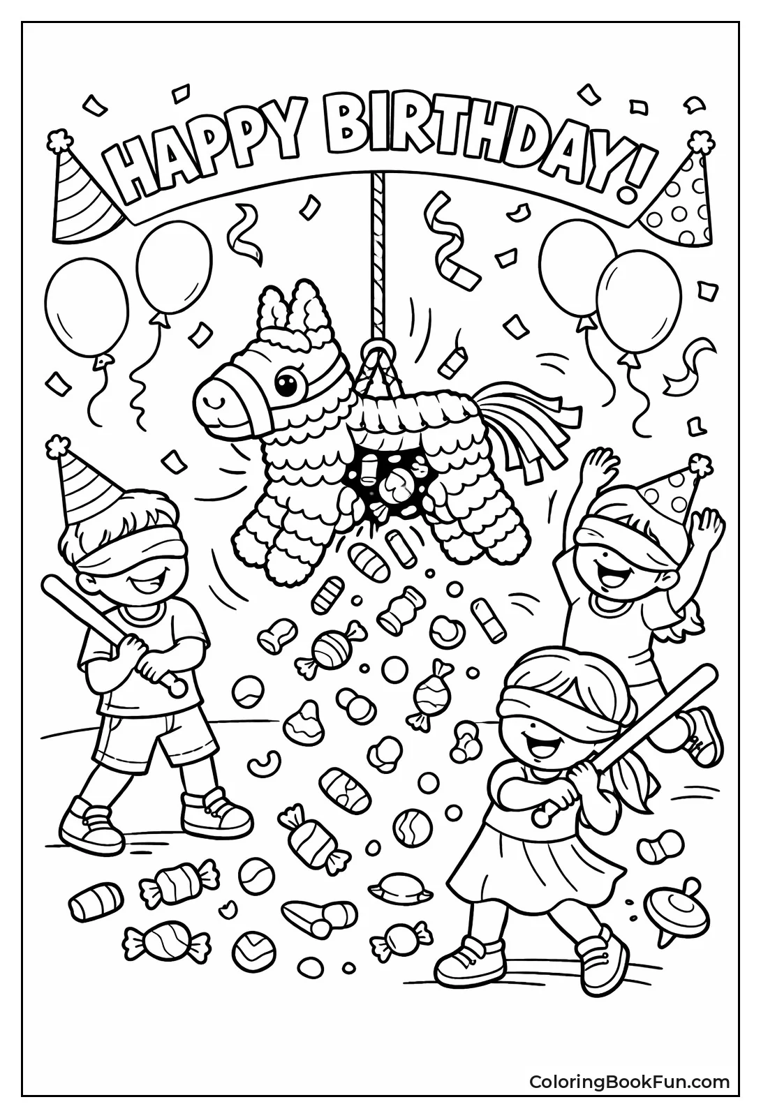 Kids Smash Candy Piñata