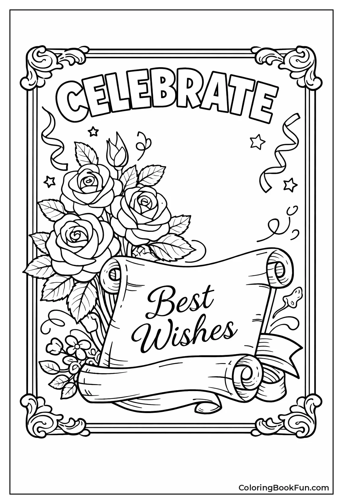 Vintage Birthday Frame