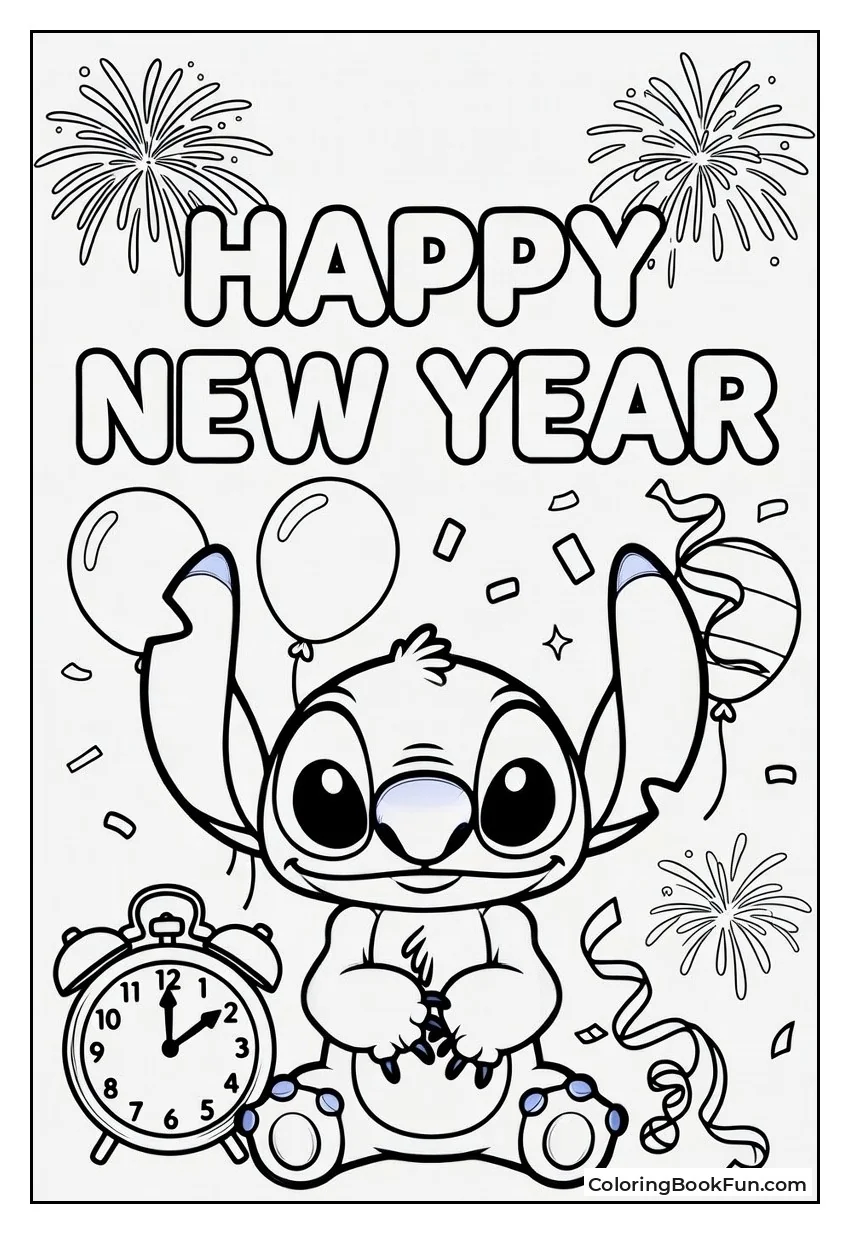 Stitch New Year Party