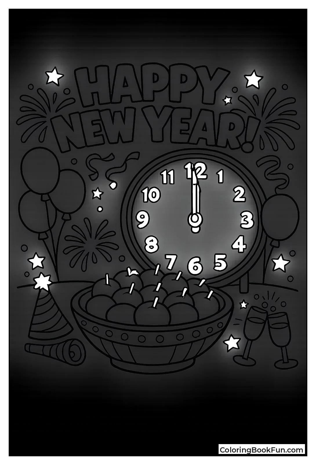 Bowl of Twelve Grapes