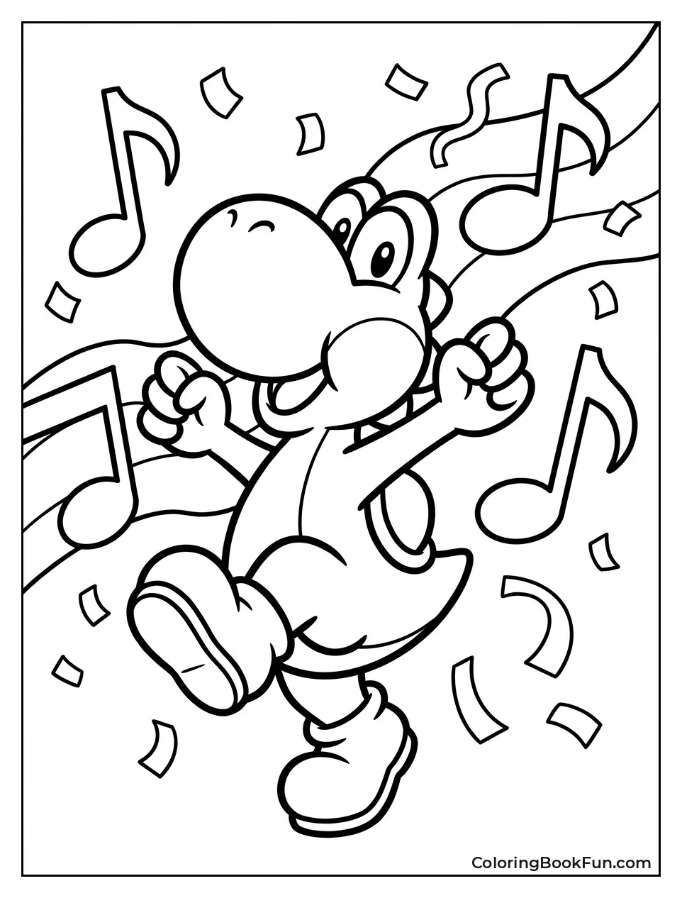 Dancing Happy Yoshi Party