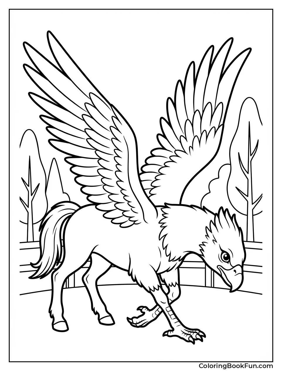 Buckbeak Bows Politely