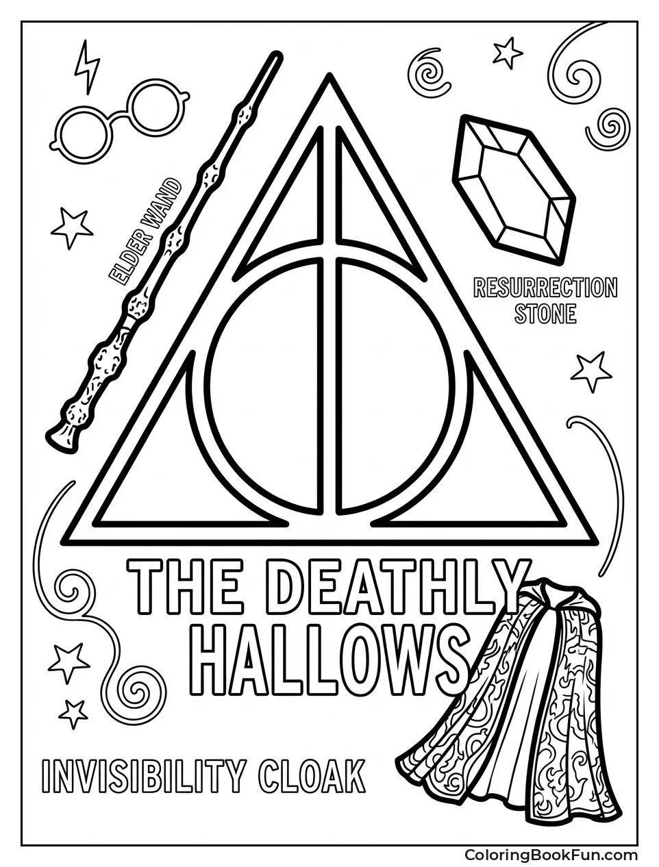 Deathly Hallows Symbols Glow