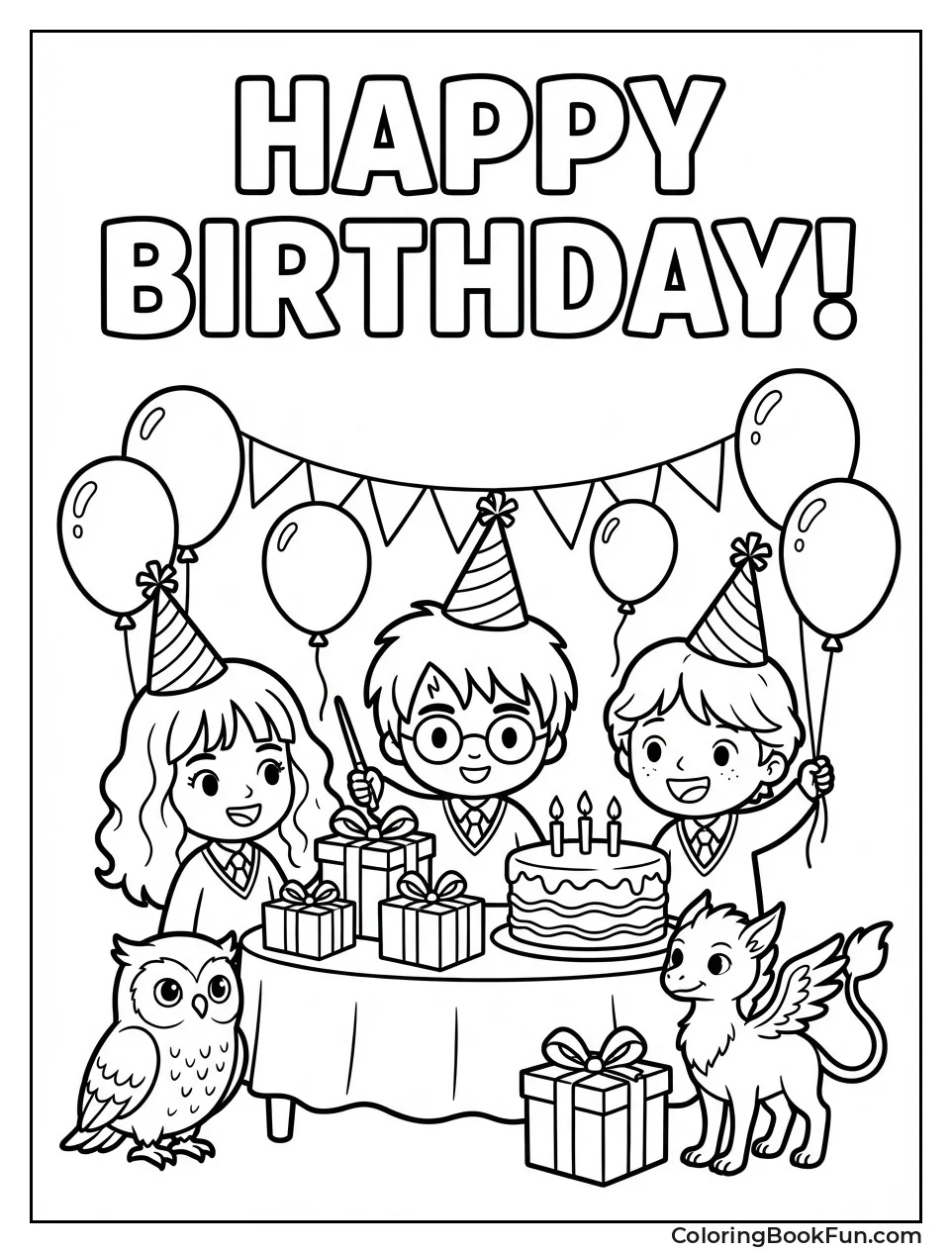 Happy Birthday Harry Banner