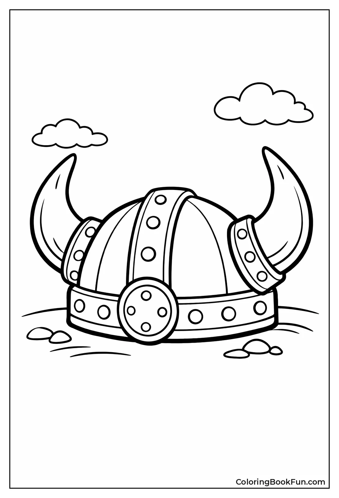 Viking Helmet with Horns