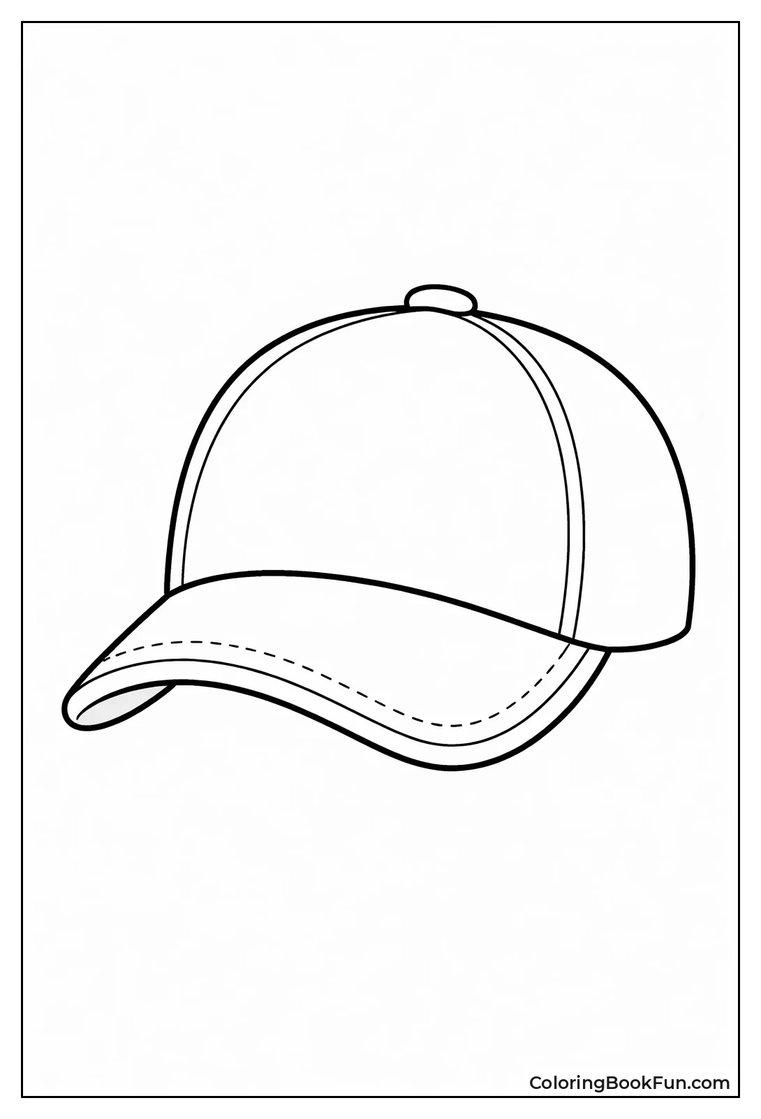Curved Baseball Cap Front