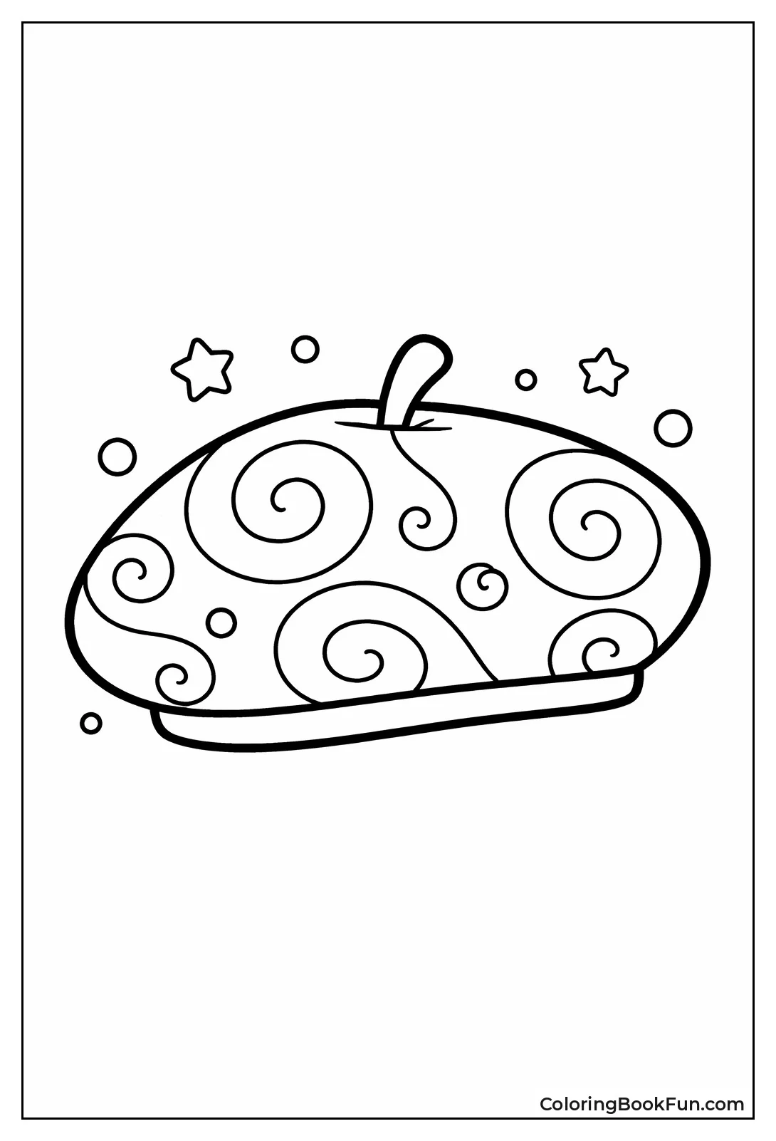 Swirly French Beret Hat