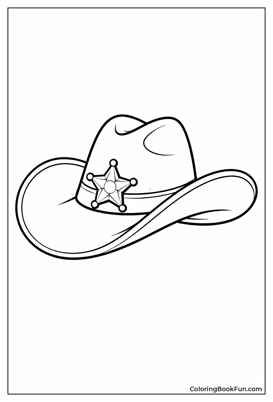 Cowboy Hat Side Profile
