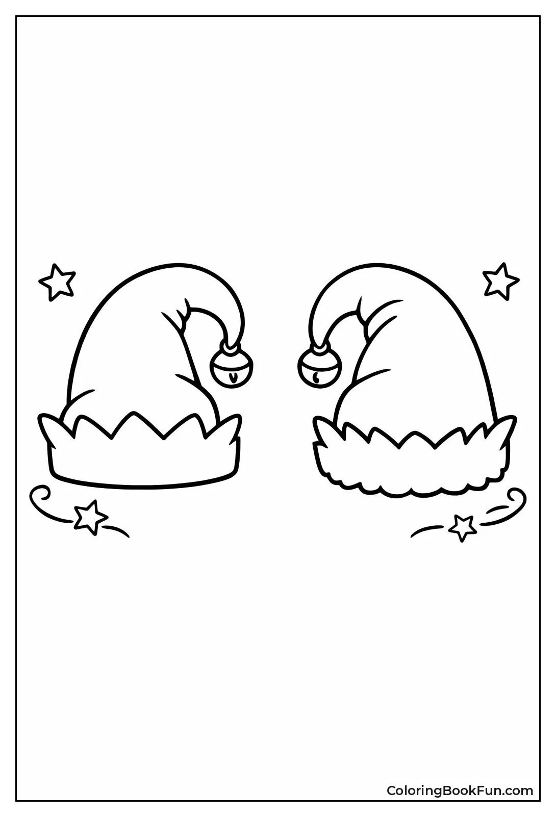 Curled Elf Pointed Cap