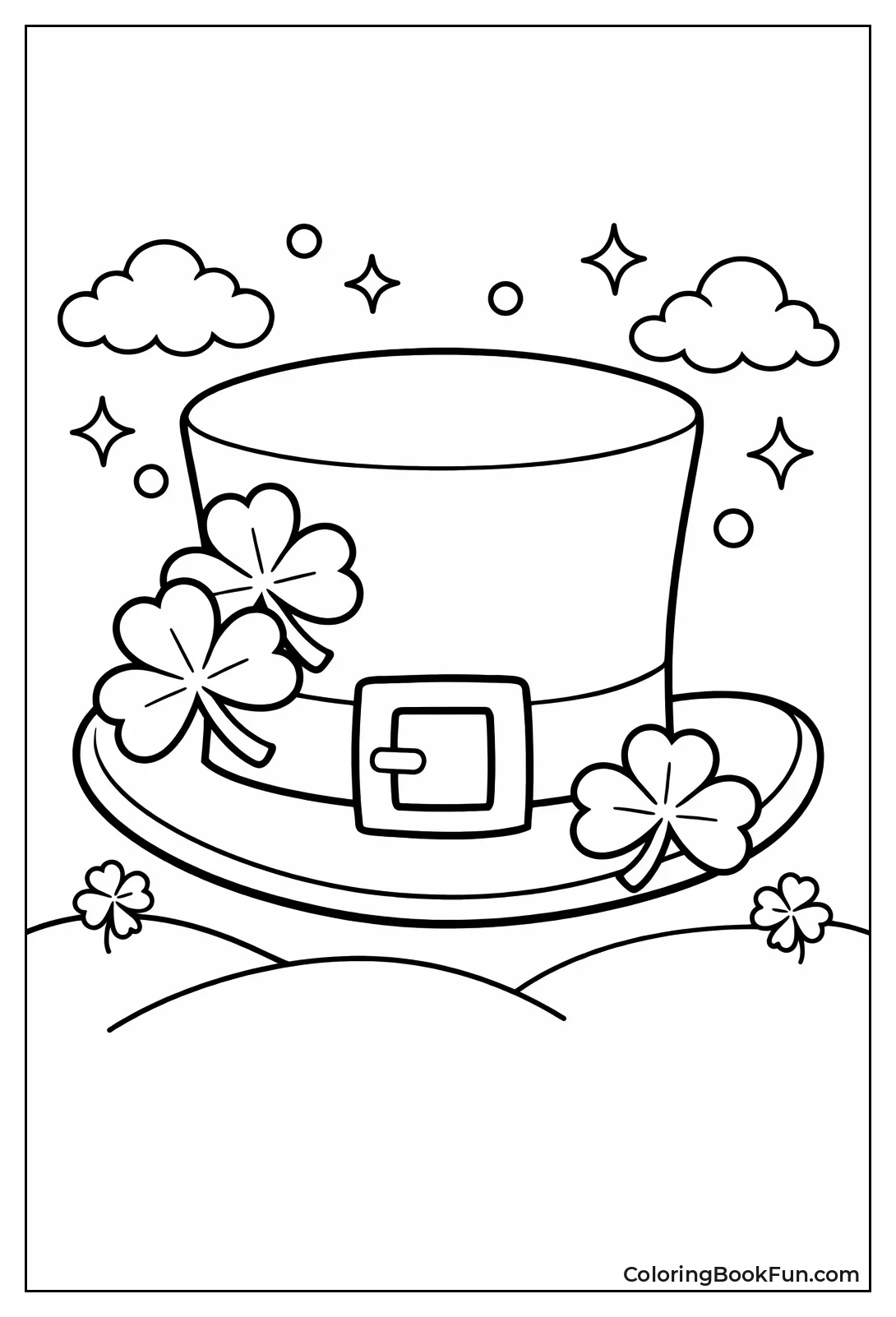 Shamrock Leprechaun Hat Topper