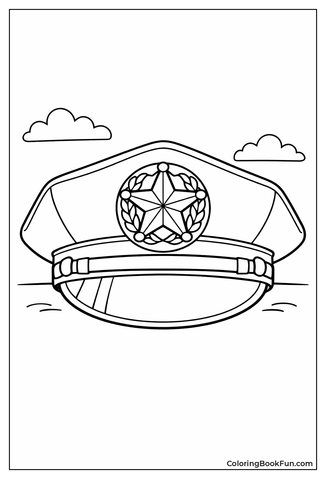 Police Officer Cap Shield