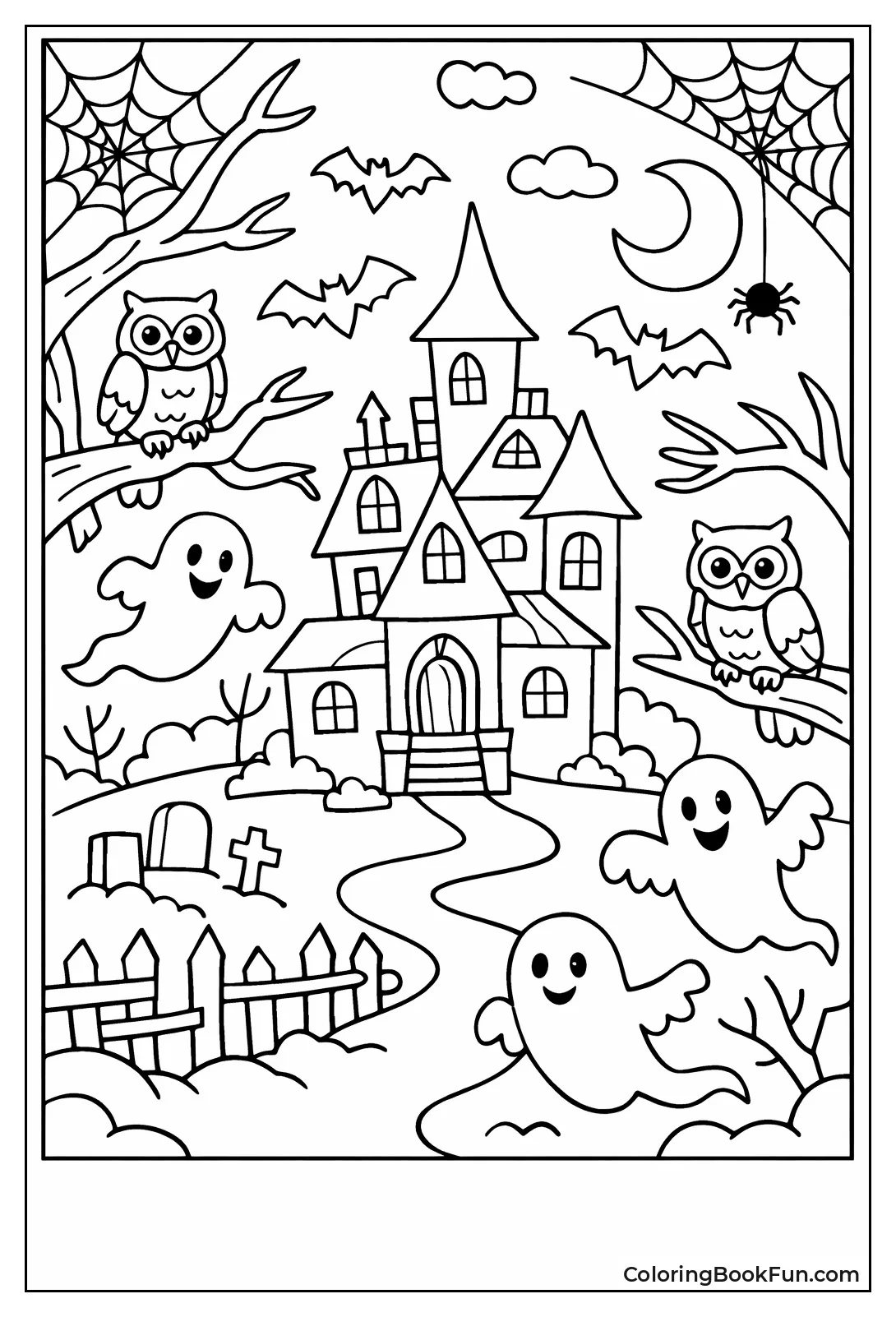Owls Watch Hidden House