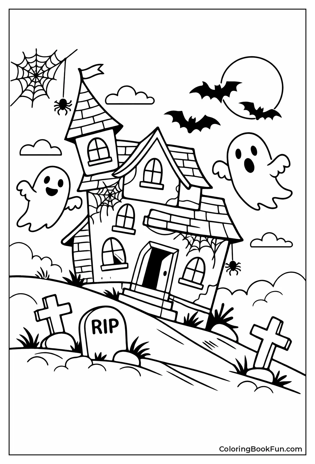 Lopsided House on Hill