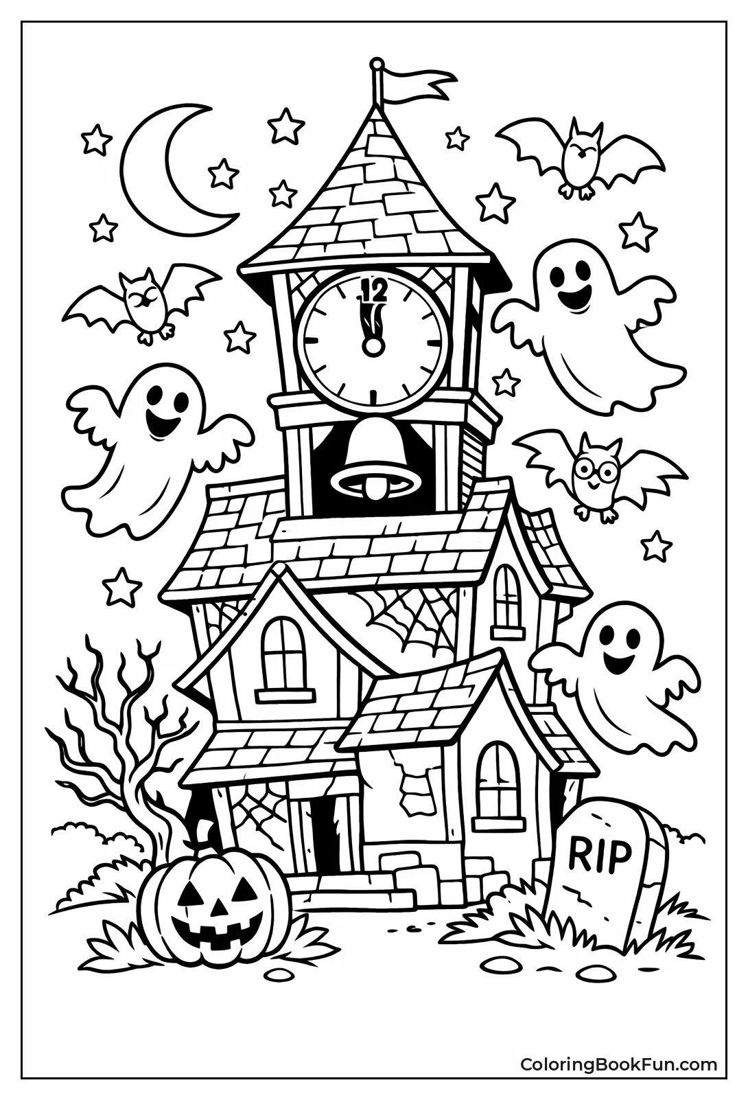 Bell Tower Strikes Midnight