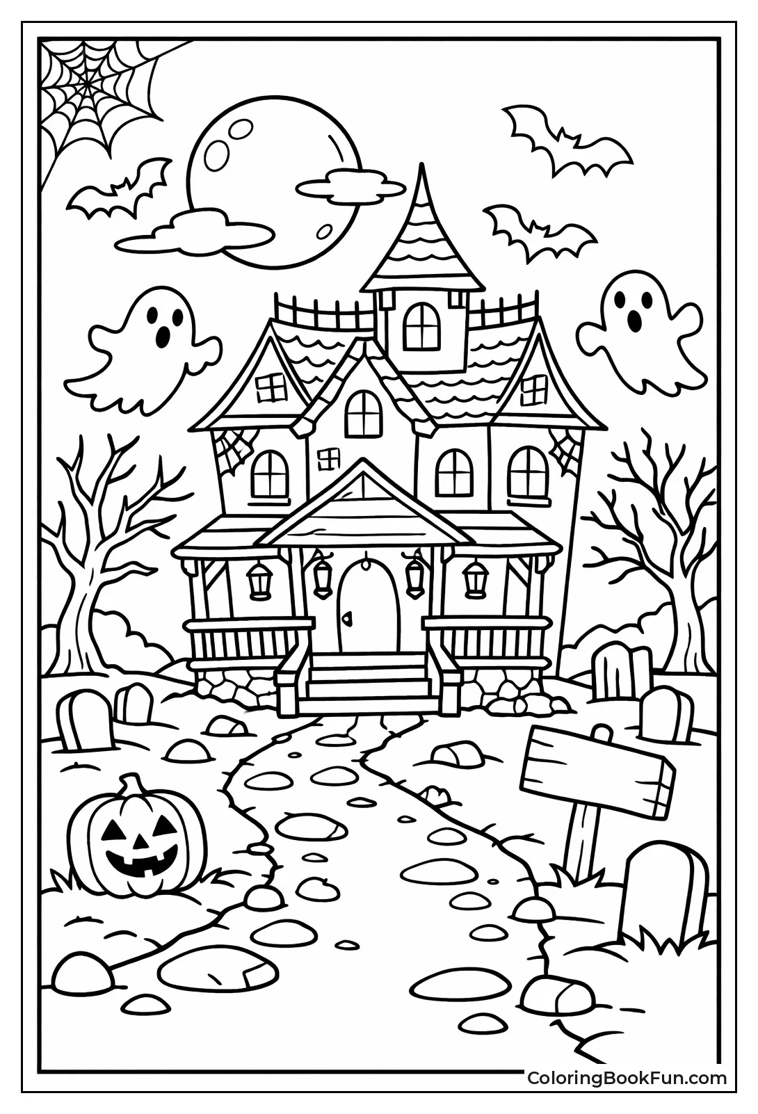 Moon Lights Gravel Path