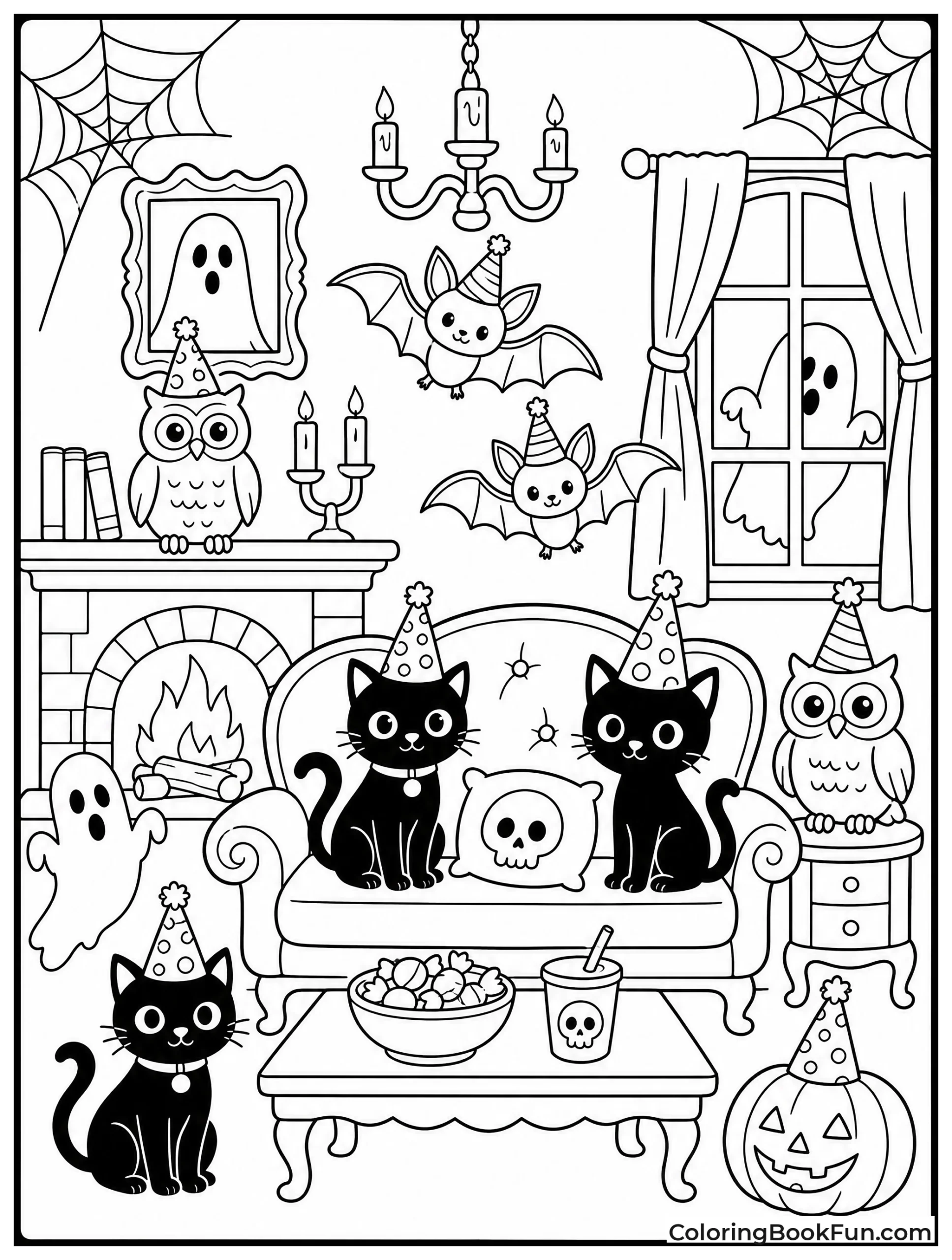 Pets Party in House