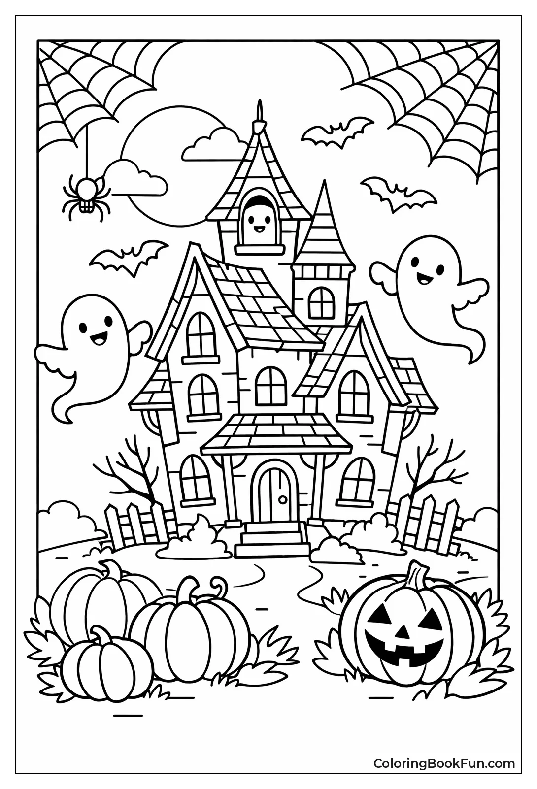 Moon Lights Halloween House