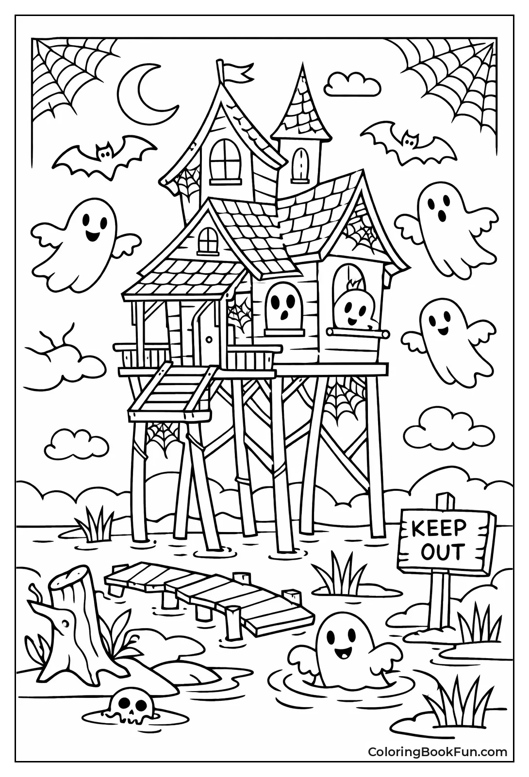 House Stands on Stilts