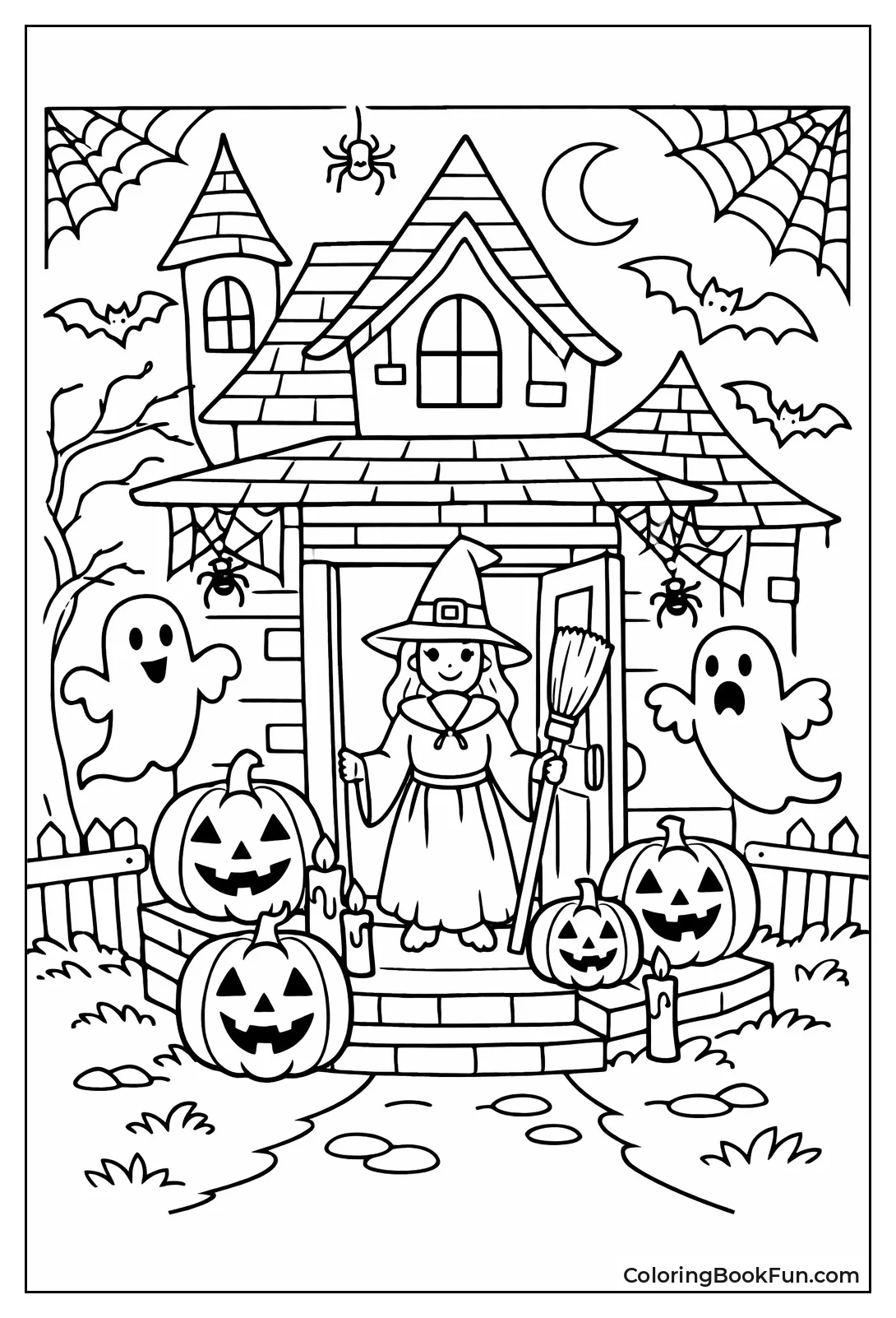 Witch Greets at Door