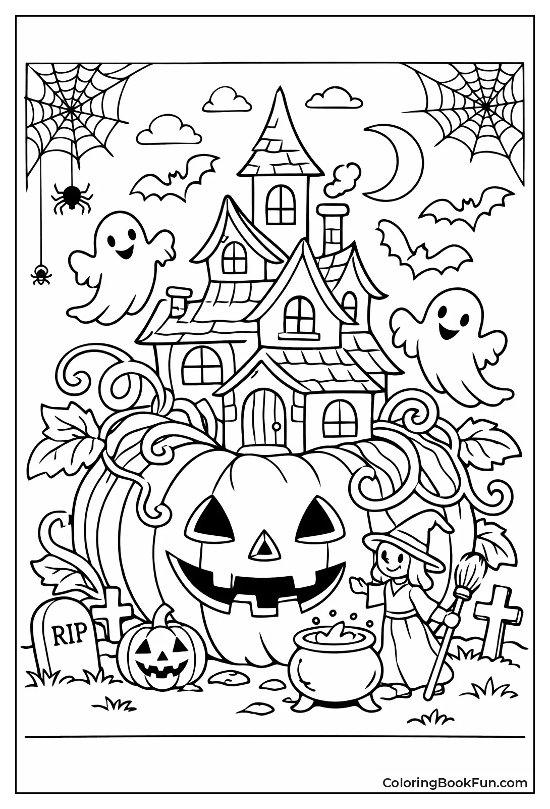 Witch Lives in Pumpkin