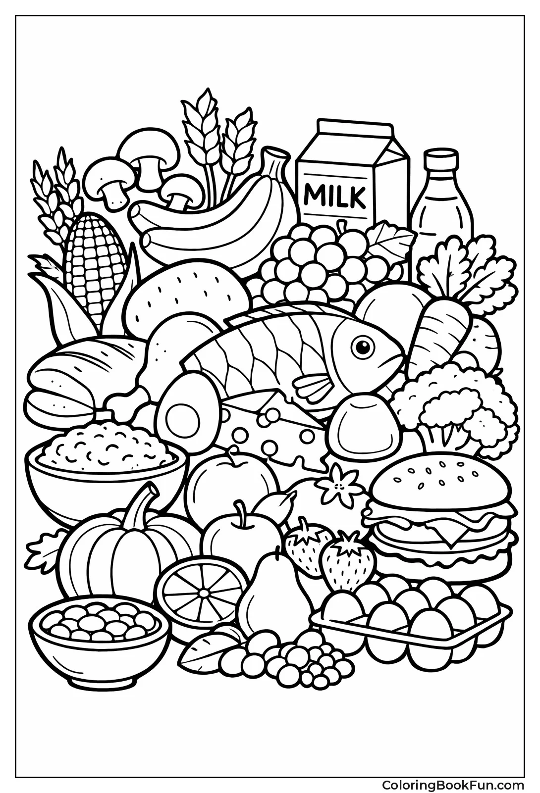 Healthy Foods Display